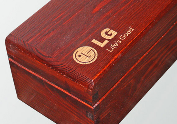 Pudełko drewniane - grawer laserowy